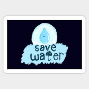 Save Water Sticker